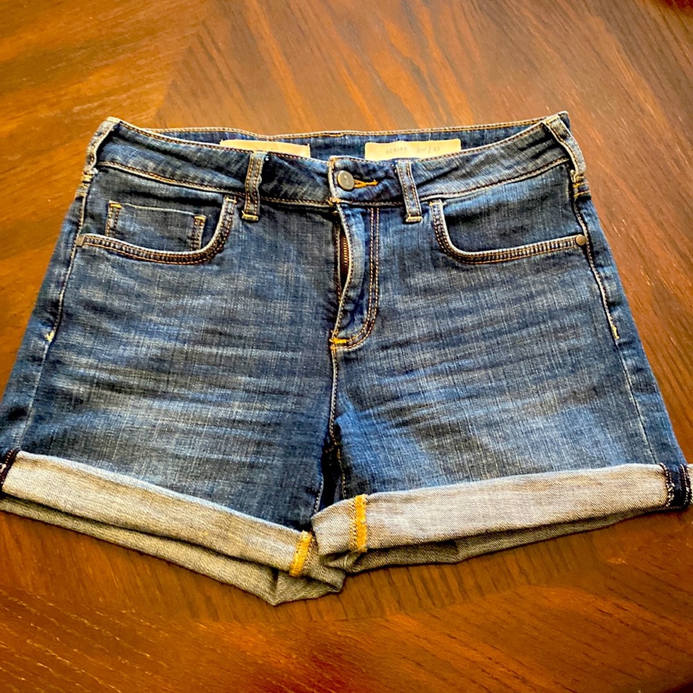 Anthropologie jean shorts